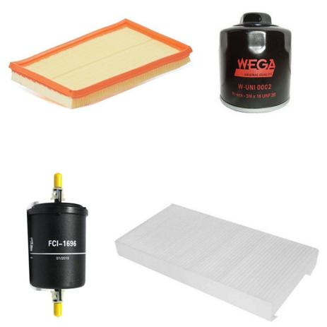 Kit Troca De Filtros Gol Parati Flex 2004 Até 2008 - Wega é ruim? Kit Troca De Filtros Gol Parati Flex 2004 Até 2008 - Wega é boa?