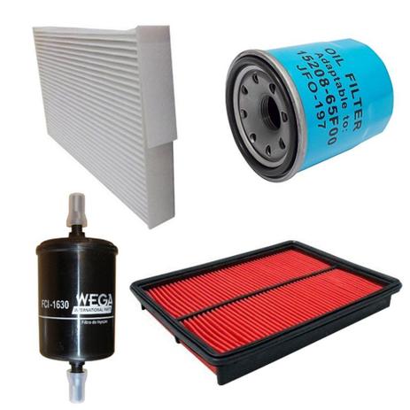 Kit Troca De Filtros Nissan Sentra 2.0 16v Flex 2014 Em Diante - Wega Menor preço em Kit Troca De Filtros Nissan Sentra 2.0 16v Flex 2014 Em Diante - Wega