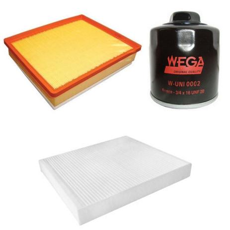 Kit Troca De Filtros Polo 1.6 8v Flex 2004 Em Diante - Wega Menor preço em Kit Troca De Filtros Polo 1.6 8v Flex 2004 Em Diante - Wega