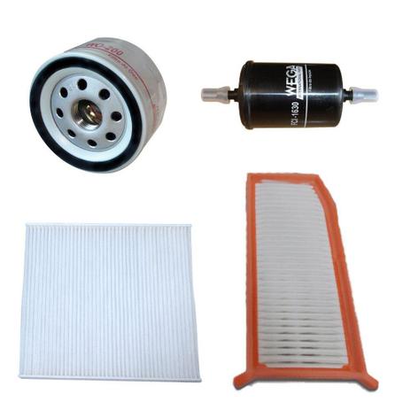 Menor preço em Kit Troca De FIltros Renault Captur 2.0 16v Flex 2017 Em Diante - Wega