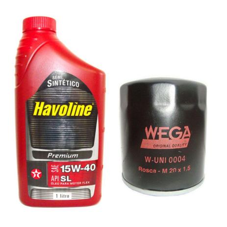 Kit Troca De Óleo 306 2.0 16v 1997 Até 2002 - Wega Menor preço em Kit Troca De Óleo 306 2.0 16v 1997 Até 2002 - Wega