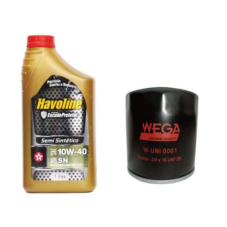 Kit Troca De Óleo Face 1.3 16v 2010 S18 1.6 16v 2012 - Wega e havoline é boa?