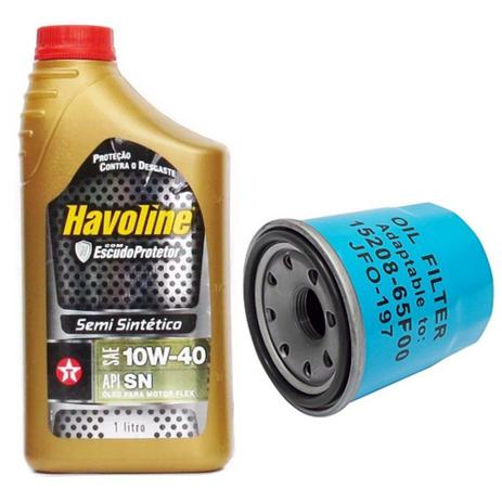Kit Troca De Óleo X-trail 2.5 16v 2007 Em Diante - Wega e havoline Menor preço em Kit Troca De Óleo X-trail 2.5 16v 2007 Em Diante - Wega e havoline