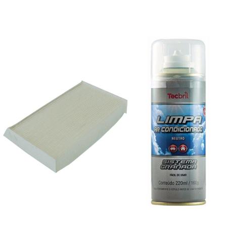 Kit Troca Filtro Ar Condicionado + Higienizador Fluence 2.0 2011 Em Diante - Wega e tecbril Menor preço em Kit Troca Filtro Ar Condicionado + Higienizador Fluence 2.0 2011 Em Diante - Wega e tecbril
