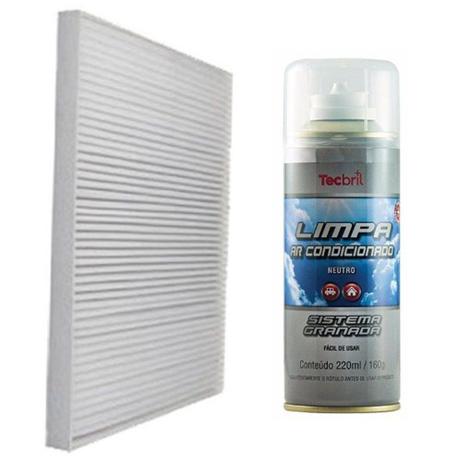 Kit Troca Filtro Ar Condicionado + Higienizador Frontier 2.5 2012 Em Diante Sentra 2.0 2008 Até 2013 X-trail 2.0 2009 - Wega e tecbril Menor preço em Kit Troca Filtro Ar Condicionado + Higienizador Frontier 2.5 2012 Em Diante Sentra 2.0 2008 Até 2013 X-trail 2.0 2009 - Wega e tecbril