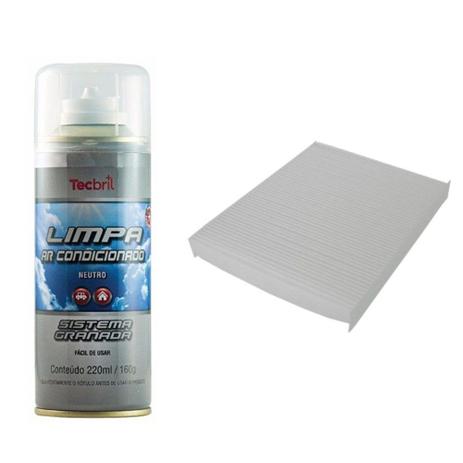 Kit Troca Filtro Ar Condicionado + Higienizador Santa Fé 2012 Em Diante - Wega havoline e tecbril Menor preço em Kit Troca Filtro Ar Condicionado + Higienizador Santa Fé 2012 Em Diante - Wega havoline e tecbril