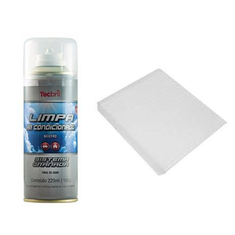 Kit Troca Filtro Ar Condicionado + Higienizador Scenic 1.6 16v 2001 e 2008 Em Diante - Wega e tecbril Menor preço em Kit Troca Filtro Ar Condicionado + Higienizador Scenic 1.6 16v 2001 e 2008 Em Diante - Wega e tecbril