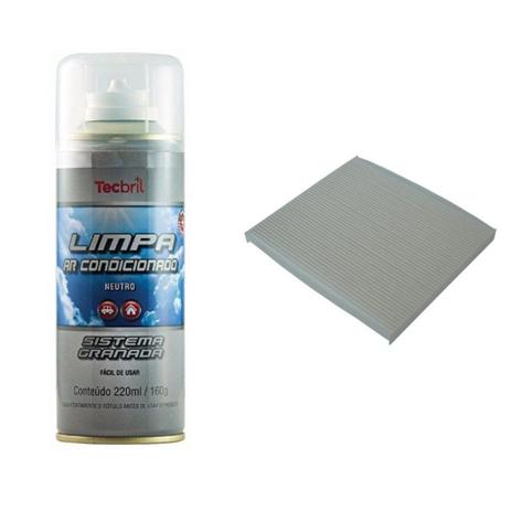 Kit Troca Filtro Ar Condicionado + Higienizador Sonata 2.4 16v 2010 Em Diante8203 - Wega e tecbril Menor preço em Kit Troca Filtro Ar Condicionado + Higienizador Sonata 2.4 16v 2010 Em Diante8203 - Wega e tecbril