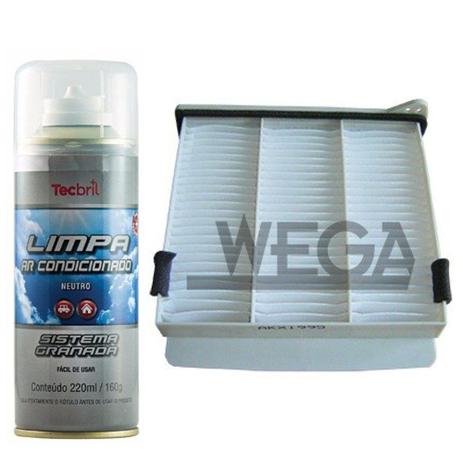 Kit Troca Filtro De Ar Condicionado + Higienizador Airtrek L200 Triton Pajero Dakar Lancer - Wega e tecbril é ruim? Kit Troca Filtro De Ar Condicionado + Higienizador Airtrek L200 Triton Pajero Dakar Lancer - Wega e tecbril é boa?