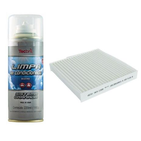 Kit Troca Filtro De Ar Condicionado + Higienizador Duster 1.6 16v Hi-flex 2011 Em Diante 8203 - Wega e tecbril Menor preço em Kit Troca Filtro De Ar Condicionado + Higienizador Duster 1.6 16v Hi-flex 2011 Em Diante 8203 - Wega e tecbril