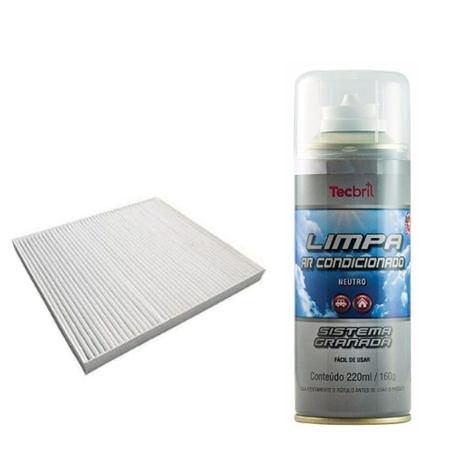 Kit Troca Filtro De Ar Condicionado + Higienizador I30 2008 em diante - Wega E Tecbril Menor preço em Kit Troca Filtro De Ar Condicionado + Higienizador I30 2008 em diante - Wega E Tecbril