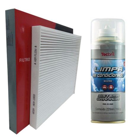 Kit Troca Filtro De Ar Condicionado + Higienizador March Versa 1.0 12v Flex 2015 Em Diante Pathifinder 2.5 2006 Até 2009 - Wega e tecbril é boa?