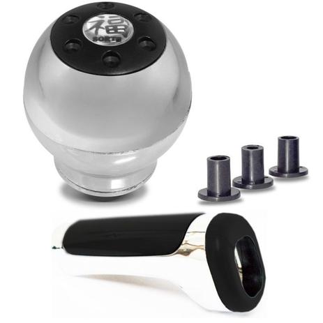 Kit Tuning Manoplas Bola Câmbio E Capa Freio de Mão Universal - Aceleraparts Menor preço em Kit Tuning Manoplas Bola Câmbio E Capa Freio de Mão Universal - Aceleraparts