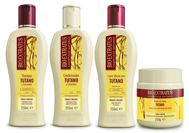 Kit Tutano e Ceramidas SH + Cond + Creme Sil. 250ml + Másc. 250G - Bio Extratus Menor preço em Kit Tutano e Ceramidas SH + Cond + Creme Sil. 250ml + Másc. 250G - Bio Extratus
