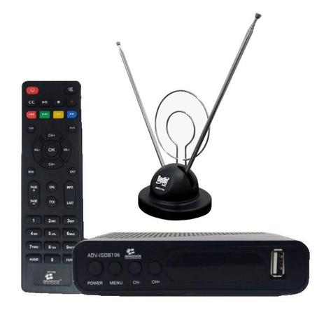 Kit TV Digital Completo c/ Conversor e Antena Uhf Interna - Imagevox Menor preço em Kit TV Digital Completo c/ Conversor e Antena Uhf Interna - Imagevox