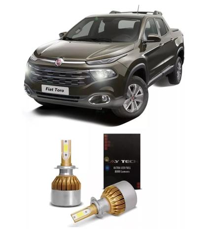 Kit Ultra Led Tay Tech Farol Alto Fiat Toro H7 é ruim? Kit Ultra Led Tay Tech Farol Alto Fiat Toro H7 é boa?