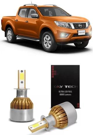 Kit Ultra Led Tay Tech Farol De Milha Nissan Frontier H3 Menor preço em Kit Ultra Led Tay Tech Farol De Milha Nissan Frontier H3