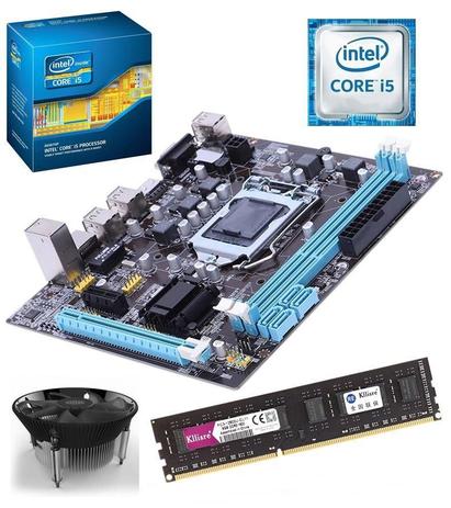 Kit upgrade Core I5 + Placa Mãe Lga 1155 + 8gb Ddr3 + Cooler - Mult Itens -  Peças para Computador e Notebook - Magazine Luiza