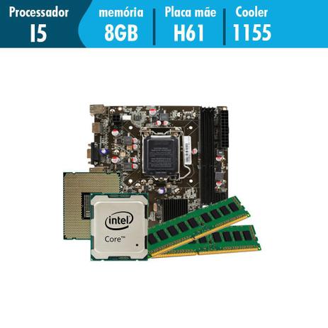 Kit Upgrade Gamer Megatumii Intel i5 Memória 8gb e Cooler Menor preço em Kit Upgrade Gamer Megatumii Intel i5 Memória 8gb e Cooler