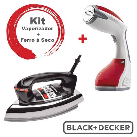 Kit Vaporizador Portátil BDV2000V 127v Black Menor preço em Kit Vaporizador Portátil BDV2000V 127v Black