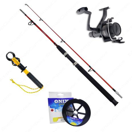 Kit Vara Lumis Expert 1,65m + Molinete IX4000 + Linha Soft 0,40mm + Alicate - Kit de pesca Menor preço em Kit Vara Lumis Expert 1,65m + Molinete IX4000 + Linha Soft 0,40mm + Alicate - Kit de pesca