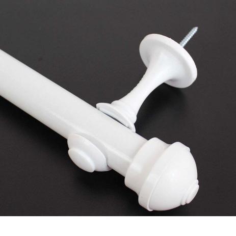 Kit varão para cortina 28mm x 3 metros branco Perfitec é boa?
