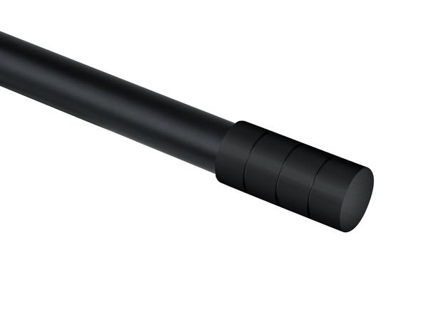 Kit Varão Para Cortina Extensivo - 1,20 a 2,10M - Ponteira Cilindrica Preta - Evolux é boa?