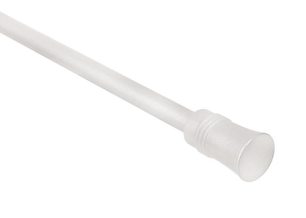 Kit Varão Para Cortina Extensivo - 1,20 a 2,10m - Ponteira Ellegance Branca - Evolux Menor preço em Kit Varão Para Cortina Extensivo - 1,20 a 2,10m - Ponteira Ellegance Branca - Evolux