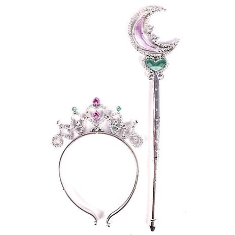 Kit Varinha e Tiara de Princesa - Aluá festas Menor preço em Kit Varinha e Tiara de Princesa - Aluá festas