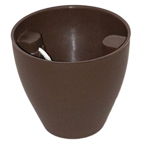 Kit Vaso Auto Irrigável Marrom 15x17cm + Argila 100g - Plantiê é boa?
