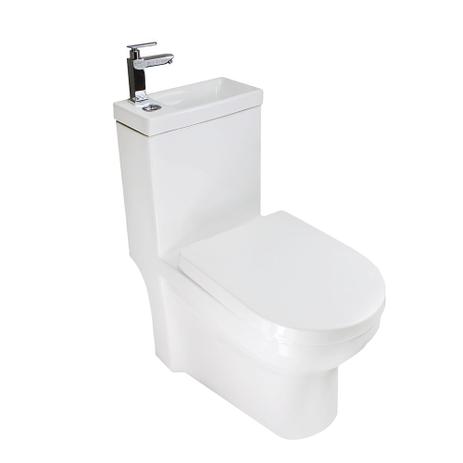 Kit Vaso Sanitário Com Caixa Acoplada e Lavatório Pratic - Sanit é boa?
