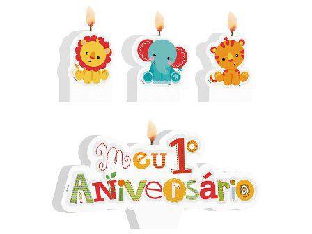 Kit Vela - Fisher Price - c/ 4 unid. - Regina festas Menor preço em Kit Vela - Fisher Price - c/ 4 unid. - Regina festas