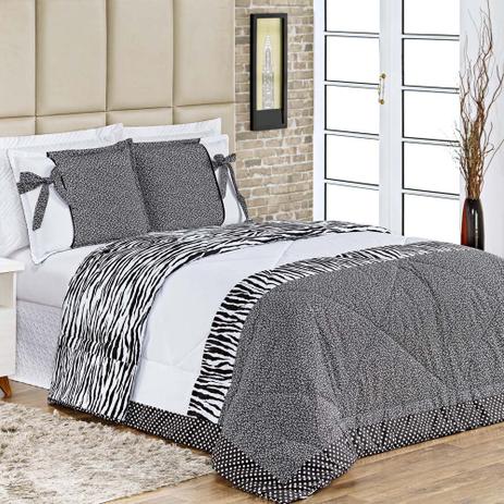 Kit Veneza Edredom Casal Queen Estampado 100 Algodão 5 Peças - Enxovais oliveira é ruim? Kit Veneza Edredom Casal Queen Estampado 100 Algodão 5 Peças - Enxovais oliveira é boa?