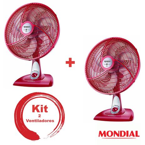 Kit Ventilador de Mesa Mondial Red Premium 6 Pás NV-73 127v é boa?