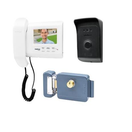 Kit Video Porteiro Color 4,3' IVR 1010 + 1 Fechadura FX 2000 Intelbras Menor preço em Kit Video Porteiro Color 4,3' IVR 1010 + 1 Fechadura FX 2000 Intelbras