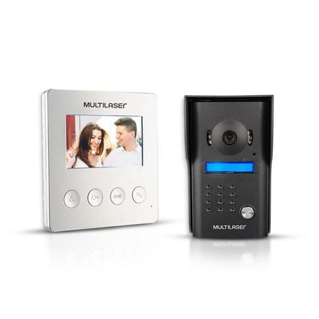 Kit vídeo porteiro colorido 4.3 polegadas c/ unidade externa - Multilaser - SE405 Menor preço em Kit vídeo porteiro colorido 4.3 polegadas c/ unidade externa - Multilaser - SE405