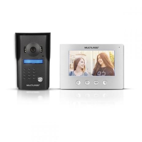 Kit vídeo porteiro colorido tela 7 se406 - Multilaser Menor preço em Kit vídeo porteiro colorido tela 7 se406 - Multilaser