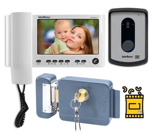 Kit Video porteiro eletronico IV 7010 HS Fechadura Intelbras é boa?