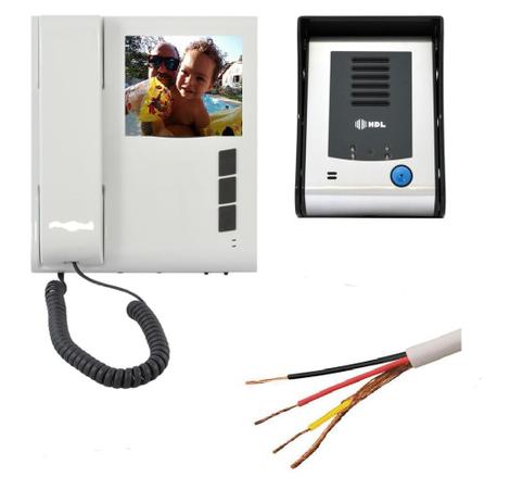 Kit Vídeo Porteiro HDL Com Câmera Sense Classic S Visão Noturna e Cabo p/ Instalação é ruim? Kit Vídeo Porteiro HDL Com Câmera Sense Classic S Visão Noturna e Cabo p/ Instalação é boa?
