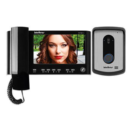 KIT Vídeo Porteiro Intelbras IV7010 HS C/Fone Preto LCD 7” Colorido Menor preço em KIT Vídeo Porteiro Intelbras IV7010 HS C/Fone Preto LCD 7” Colorido