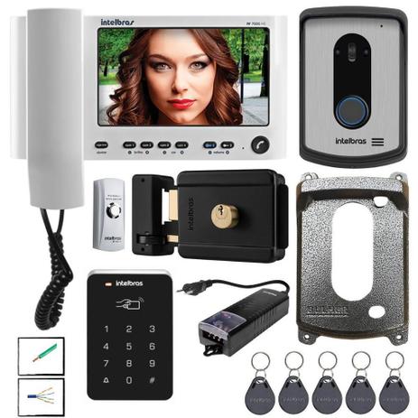 Kit Video Porteiro Interfone Com Senha IV 7010 HS Intelbras Menor preço em Kit Video Porteiro Interfone Com Senha IV 7010 HS Intelbras