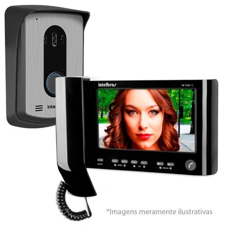 Kit Vídeo Porteiro Interfone Intelbras IV 7010 HS Preto, Visualiza até 04 Cameras, Atende por Celular, abre 2 portões, Tela LCD 7” é boa?