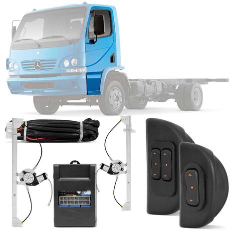 Kit Vidro Elétrico Caminhão Mercedes Benz Accelo 715 2004 a 2011 Sensorizado 12V Led Laranja - Dial Menor preço em Kit Vidro Elétrico Caminhão Mercedes Benz Accelo 715 2004 a 2011 Sensorizado 12V Led Laranja - Dial