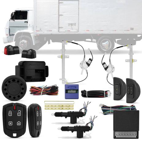 Kit Vidro Elétrico Caminhões Volkswagen Até 2006 2 Portas 12V + Alarme Pósitron e Trava Elétrica - Prime Menor preço em Kit Vidro Elétrico Caminhões Volkswagen Até 2006 2 Portas 12V + Alarme Pósitron e Trava Elétrica - Prime