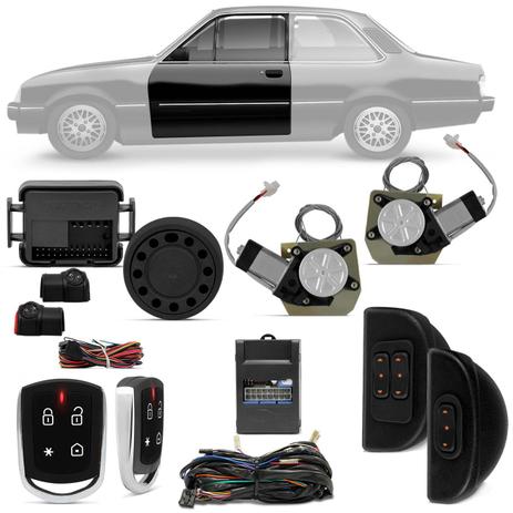 Kit Vidro Elétrico Chevette Chevy E Marajó 2 Portas Com Quebra Vento + Alarme Pósitron Cyber PX360BT - Kit segurança Menor preço em Kit Vidro Elétrico Chevette Chevy E Marajó 2 Portas Com Quebra Vento + Alarme Pósitron Cyber PX360BT - Kit segurança