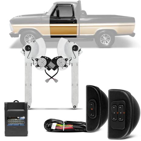 Kit Vidro Elétrico Ford F100 F600 F1000 F4000 1979 A 1991 2 Portas Sensorizado VFM1E210 - Dial Menor preço em Kit Vidro Elétrico Ford F100 F600 F1000 F4000 1979 A 1991 2 Portas Sensorizado VFM1E210 - Dial