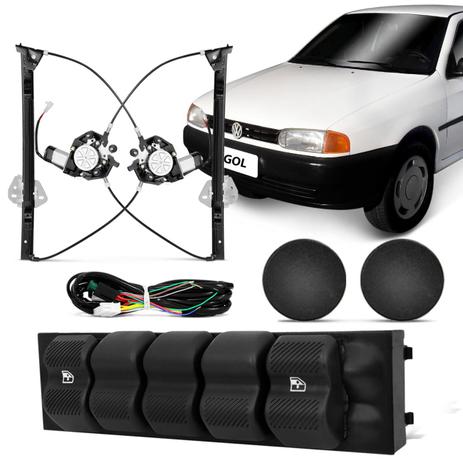 Kit Vidro Elétrico Gol G2 Special 2001 2002 2003 2004 2005 2 Portas Simples Com Motor - Dial Menor preço em Kit Vidro Elétrico Gol G2 Special 2001 2002 2003 2004 2005 2 Portas Simples Com Motor - Dial
