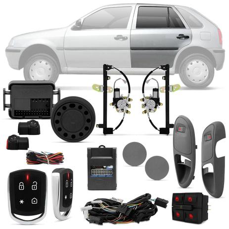 Kit Vidro Elétrico Volkswagen G3 GOL Parati 00 A 05 4P Sensorizado Traseiro Cinza + Alarme Pósitron - Prime Menor preço em Kit Vidro Elétrico Volkswagen G3 GOL Parati 00 A 05 4P Sensorizado Traseiro Cinza + Alarme Pósitron - Prime