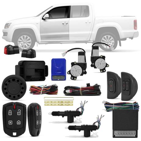 Kit Vidro Elétrico Vw Amarok 2011 a 2018 Dianteiro Sensorizado + Alarme Pósitron e Trava Elétrica - Prime Menor preço em Kit Vidro Elétrico Vw Amarok 2011 a 2018 Dianteiro Sensorizado + Alarme Pósitron e Trava Elétrica - Prime