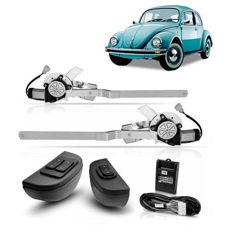 Kit Vidro Elétrico Vw Fusca 1959 a 1996 - Tragial Menor preço em Kit Vidro Elétrico Vw Fusca 1959 a 1996 - Tragial